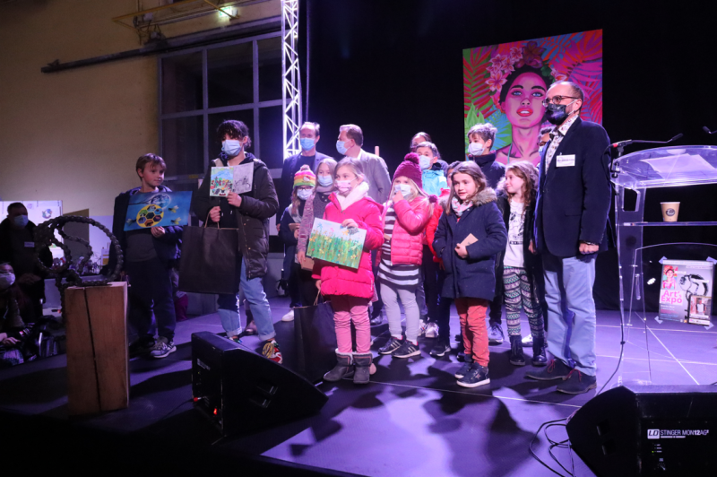 Remise des prix concours de dessin sur la thématique de la "Biodiversité"