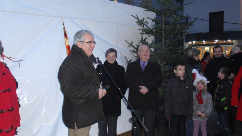 Thiers en images - inauguration du marché de noel