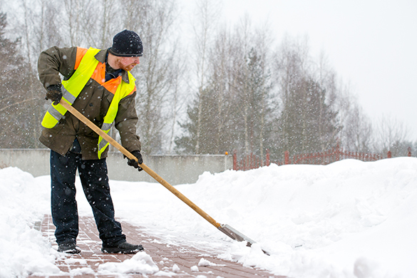 Déneigement à Wittenheim