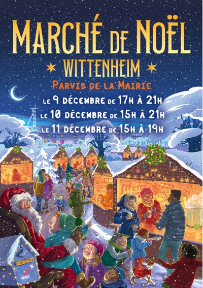 Flyer Marché de Noël Wittenheim