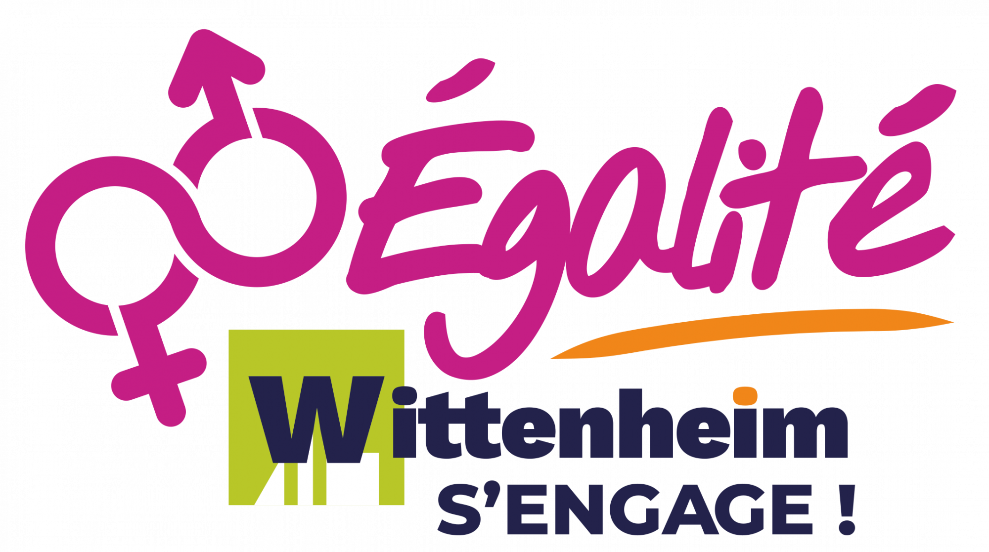 logo wittenheim s'engage