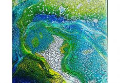Exposition de peintures pouring et acrylique - Marie-Rose et Denis BOUCHET