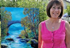Exposition de peintures à l'huile et à l'acrylique par Martine BIEHLER - Culture Lab de la Médiathèque