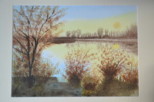 « Nature et paysages » Exposition de peintures à l’aquarelle et pastels secs par Jeannine Six